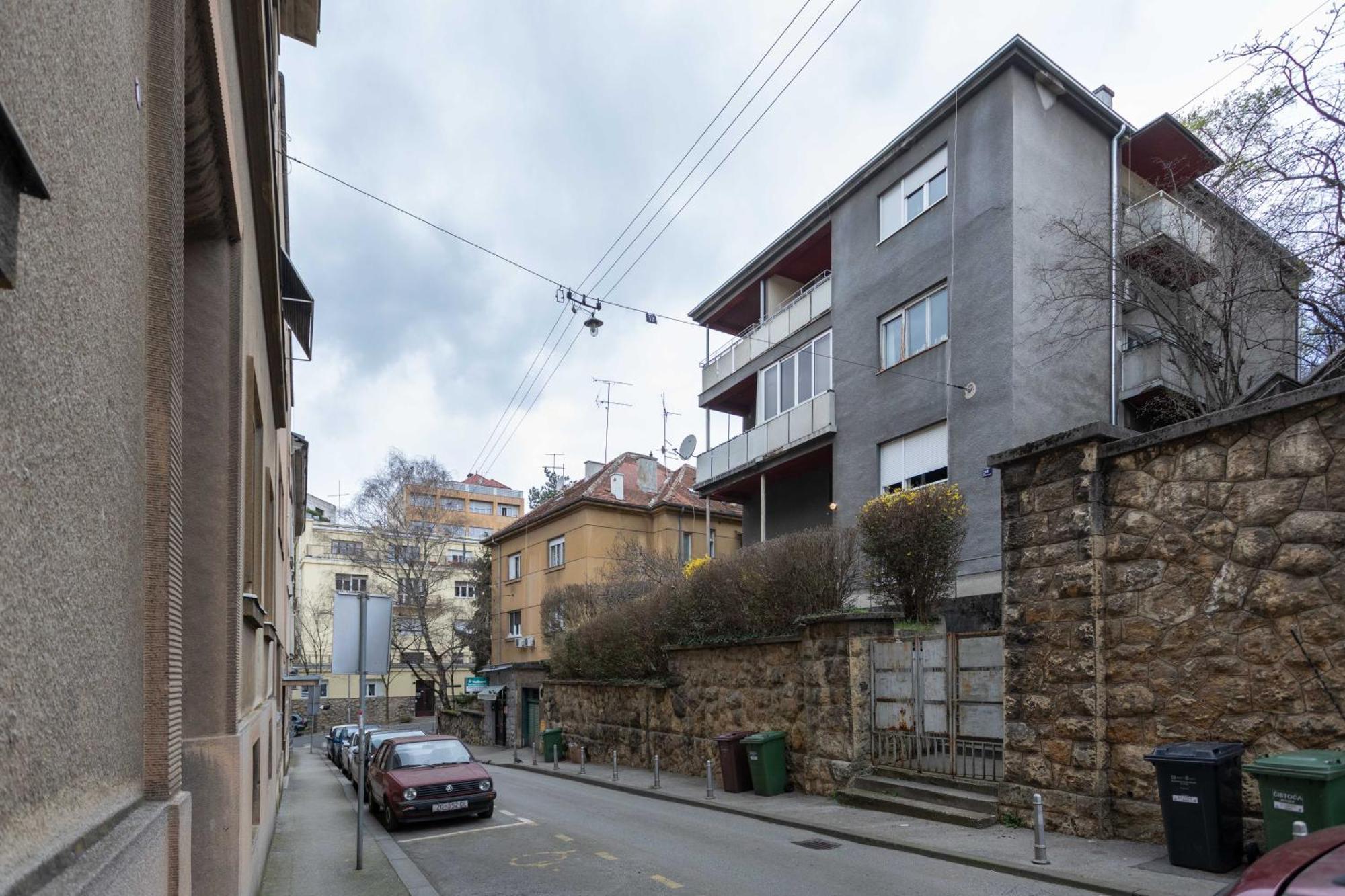 Modern Studio Near British Square Zagreb Dış mekan fotoğraf